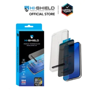 Hishield รุ่น 2.5D Privacy Super kit - ฟิล์มกระจก iPhone 17 Pro Max