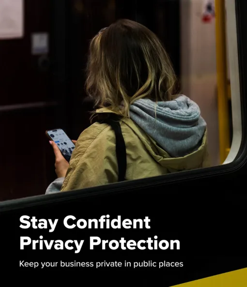 Ringke รุ่น Easy Slide Privacy Temper Glass - ฟิล์มกระจก iPhone 17 (ฟิล์ม 2 แผ่นพร้อมอุปกรณ์ติดตั้ง) - Image 8