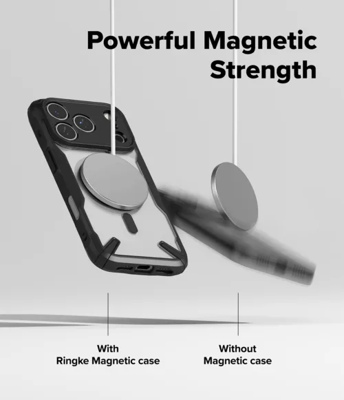 Ringke รุ่น Fusion X (Magnetic) - เคส iPhone 17 - สี Black - Image 2