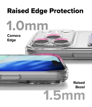 Ringke รุ่น Fusion Card - เคส iPhone 17 Pro Max - สี Clear