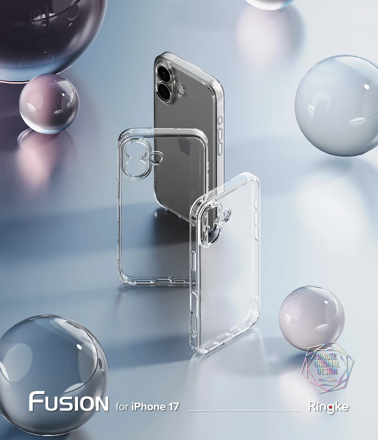 Ringke รุ่น Fusion - เคส iPhone 17 - สี Clear 7 Ringke รุ่น Fusion - เคส iPhone 17 - สี Clear - Image 7
