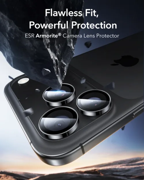 [Pre-Order] ESR รุ่น Armorite Camera Lens - กระจกเลนส์กล้อง iPhone 17/16/15/14 (เฉพาะ Pro /Pro Max) - Image 2