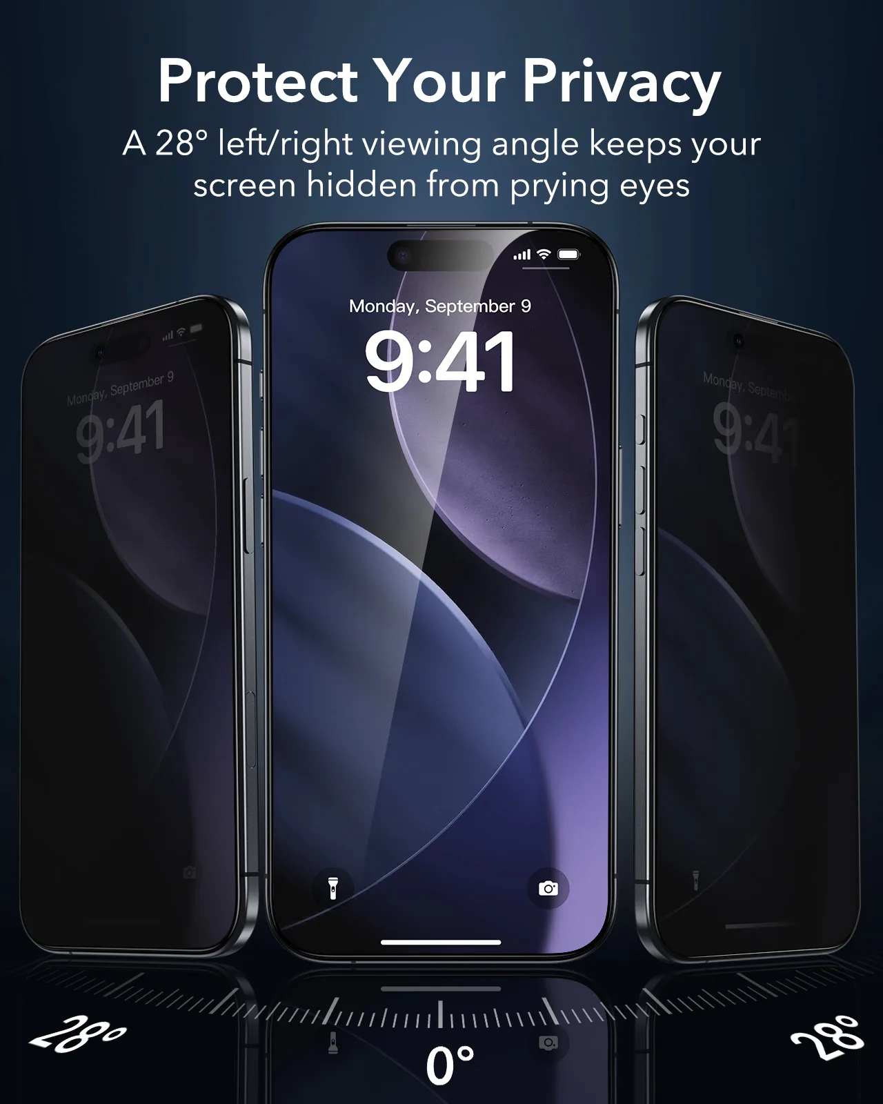 ESR รุ่น UltraFit Armorite Privacy Screen Protector - ฟิล์มหน้าจอ iPhone Air (แพ็ค 3 ชิ้น) 7 ESR รุ่น UltraFit Armorite Privacy Screen Protector - ฟิล์มหน้าจอ iPhone Air (แพ็ค 3 ชิ้น) - Image 7