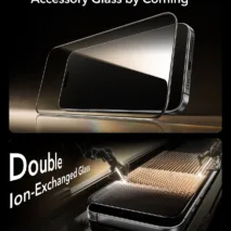 ESR รุ่น UltraFit Armorite® Pro Screen Protector - ฟิล์มกระจก iPhone 17/16 Pro - สี Clear 17 ESR รุ่น UltraFit Armorite® Pro Screen Protector - ฟิล์มกระจก iPhone 17/16 Pro - สี Clear