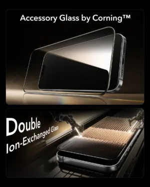 ESR รุ่น UltraFit Armorite® Pro Screen Protector - ฟิล์มกระจก iPhone 17/16 Pro - สี Clear