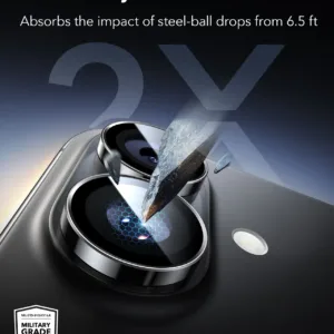 ESR รุ่น Armorite Camera Lens - กระจกเลนส์กล้อง iPhone 17/16 Plus/16