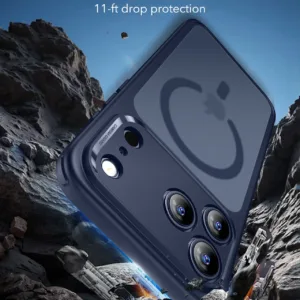 ESR รุ่น Classic Hybrid Case (Camera Control Button) - เคส iPhone 17 Pro Max - สี Frosted Blue 10 ESR รุ่น Classic Hybrid Case (Camera Control Button) - เคส iPhone 17 Pro Max - สี Frosted Blue