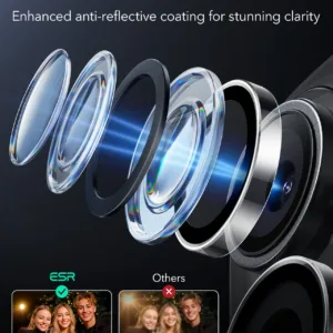 ESR รุ่น Armorite Camera Lens - กระจกเลนส์กล้อง iPhone 17/16 Plus/16