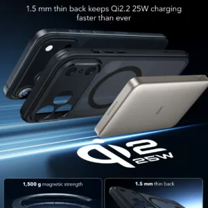 ESR รุ่น Classic Hybrid Case (Camera Control Button) - เคส iPhone 17 Pro - สี Frosted Black 11 ESR รุ่น Classic Hybrid Case (Camera Control Button) - เคส iPhone 17 Pro - สี Frosted Black