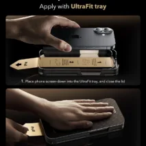 ESR รุ่น UltraFit Armorite® Pro Screen Protector - ฟิล์มกระจก iPhone 17/16 Pro - สี Clear 15 ESR รุ่น UltraFit Armorite® Pro Screen Protector - ฟิล์มกระจก iPhone 17/16 Pro - สี Clear
