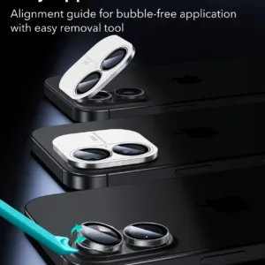 ESR รุ่น Armorite Camera Lens - กระจกเลนส์กล้อง iPhone 17/16 Plus/16