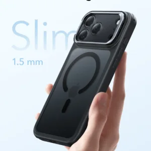 ESR รุ่น Classic Hybrid Case with Stash Stand (Camera Control Button) - เคส iPhone 17 Pro Max - สี Frosted Black 9 ESR รุ่น Classic Hybrid Case with Stash Stand (Camera Control Button) - เคส iPhone 17 Pro Max - สี Frosted Black