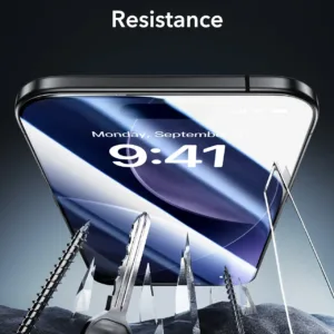 ESR รุ่น UltraFit Armorite Privacy Screen Protector - ฟิล์มหน้าจอ iPhone Air (แพ็ค 3 ชิ้น) 9 ESR รุ่น UltraFit Armorite Privacy Screen Protector - ฟิล์มหน้าจอ iPhone Air (แพ็ค 3 ชิ้น)