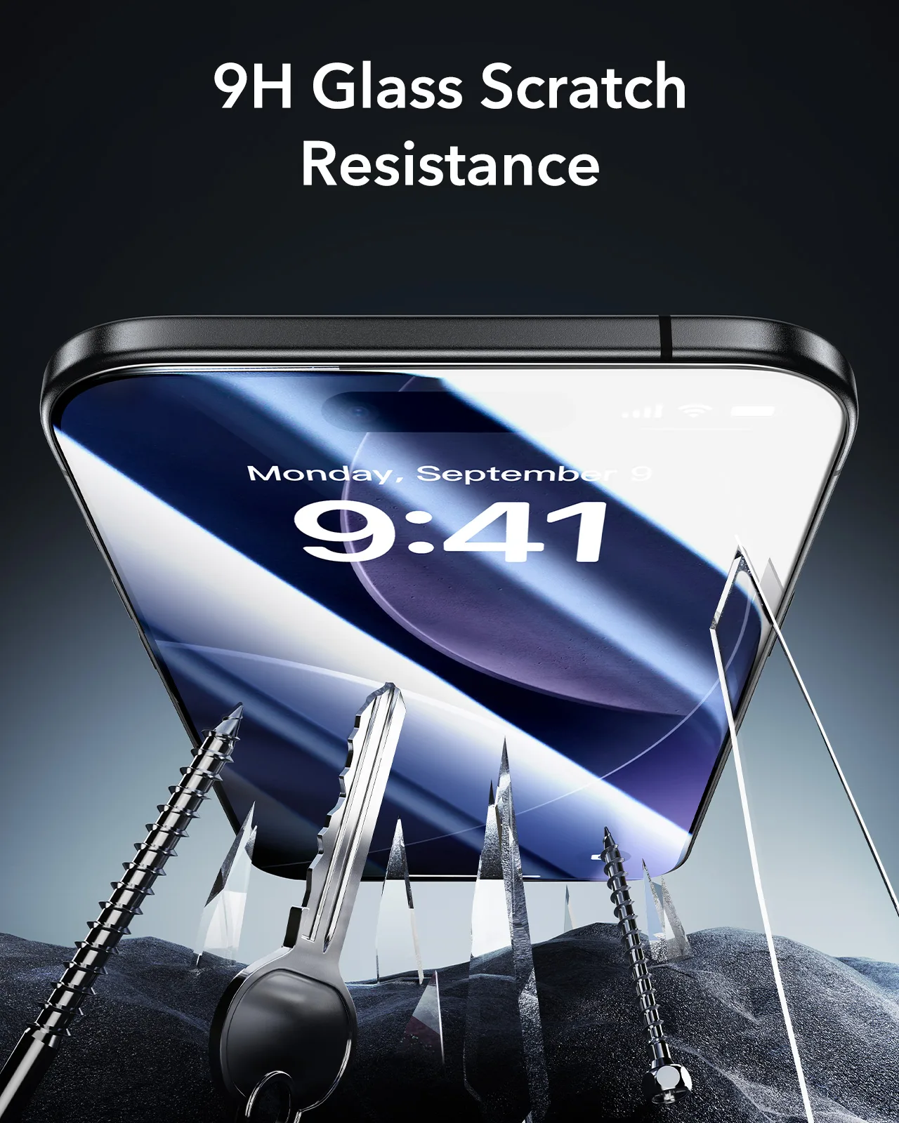 ESR รุ่น UltraFit Armorite Privacy Screen Protector - ฟิล์มหน้าจอ iPhone Air (แพ็ค 3 ชิ้น) 2 ESR รุ่น UltraFit Armorite Privacy Screen Protector - ฟิล์มหน้าจอ iPhone Air (แพ็ค 3 ชิ้น) - Image 2