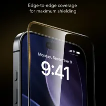 ESR รุ่น UltraFit Armorite® Pro Screen Protector - ฟิล์มกระจก iPhone 17/16 Pro - สี Clear 11 ESR รุ่น UltraFit Armorite® Pro Screen Protector - ฟิล์มกระจก iPhone 17/16 Pro - สี Clear