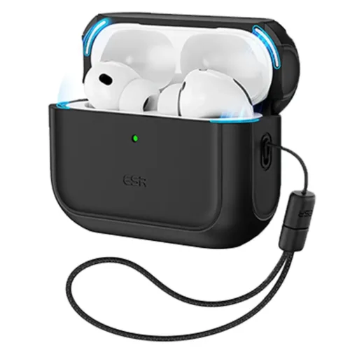 ESR รุ่น Orbit Hybrid Case (HaloLock) - เคส AirPods Pro 3 - สี Black