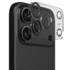 QDOS รุ่น OptiMax - กระจกเลนส์กล้อง iPhone 17 Pro - สี Clear