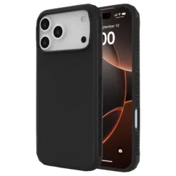 QDOS รุ่น Touch with Snap - เคส iPhone 17 Pro Max - สี Black