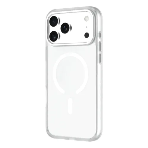 QDOS รุ่น Hybrid Soft - เคส iPhone 17 Pro Max - สี Clear Frosted - Image 3