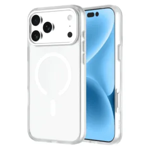 QDOS รุ่น Hybrid Soft - เคส iPhone 17 Pro Max - สี Clear Frosted