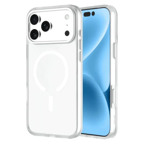 QDOS รุ่น Hybrid Soft - เคส iPhone 17 Pro Max - สี Clear Frosted - Image 4