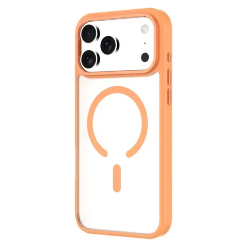 QDOS รุ่น Hybrid Soft - เคส iPhone 17 Pro Max - สี Orange - Image 3