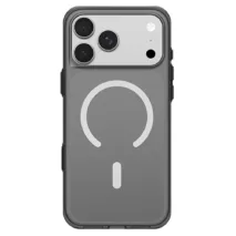 Rhinoshield รุ่น Clear with Camera Button (MagSafe) - เคส iPhone 17 Pro Max - สี Ash Black