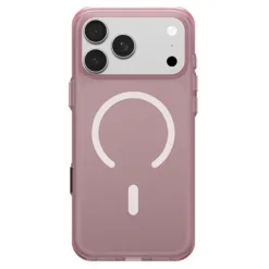 Rhinoshield รุ่น Clear with Camera Button (MagSafe) - เคส iPhone 17 Pro Max - สี Gleam Rose
