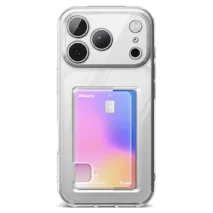 Ringke รุ่น Fusion Card - เคส iPhone 17 Pro - สี Clear