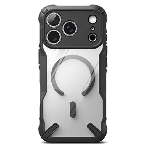 Ringke รุ่น Fusion X (Magnetic) - เคส iPhone 17 Pro - สี Black