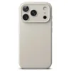 Ringke รุ่น Silicone (Magnetic) - เคส iPhone 17 Pro Max - สี Stone