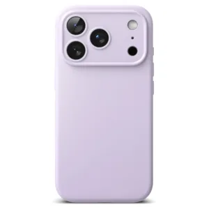 Ringke รุ่น Silicone (Magnetic) - เคส iPhone 17 Pro Max - สี Light Purple