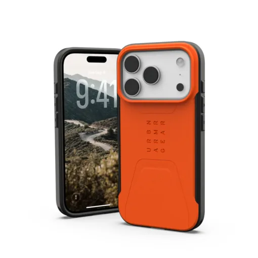 UAG รุ่น Civilian (Magsafe) - เคส iPhone 17 Pro - สี Orange - Image 2