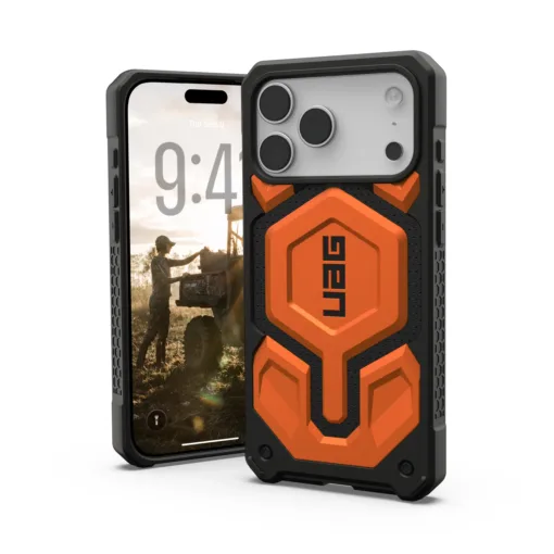 UAG รุ่น Monarch Pro - เคส iPhone 17 Pro Max - สี Orange - Image 2