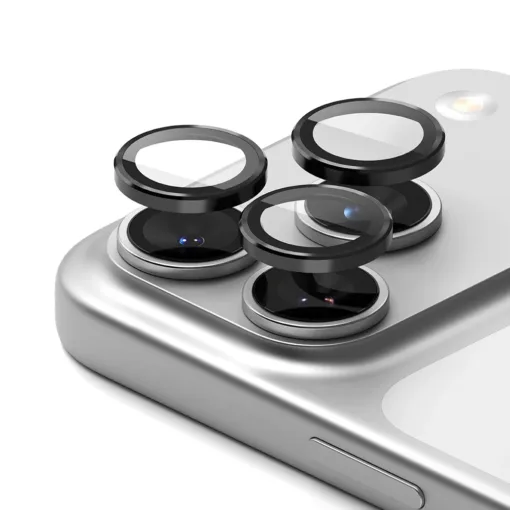 Ringke รุ่น Camera Lens Frame Glass - กระจกเลนส์กล้อง iPhone 17 Pro / Pro Max (ฟิล์ม 2 ชิ้น)