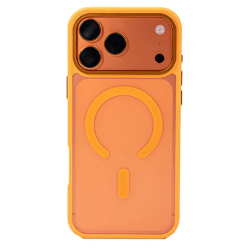 QDOS รุ่น Hybrid Soft - เคส iPhone 17 Pro Max - สี Orange