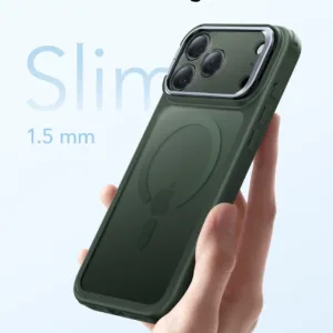 ESR รุ่น Classic Hybrid Case with Stash Stand (Camera Control Button) - เคส iPhone 17 Pro Max - สี Frosted Green 14 ESR รุ่น Classic Hybrid Case with Stash Stand (Camera Control Button) - เคส iPhone 17 Pro Max - สี Frosted Green