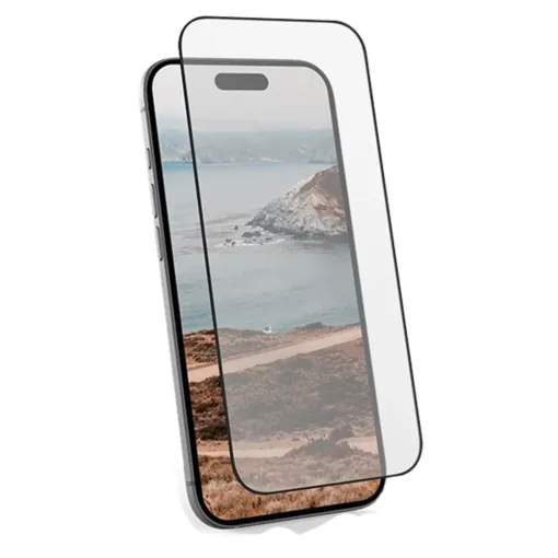 UAG รุ่น Glass Shield - ฟิล์มกระจก iPhone 17 Pro - สี Clear/Black