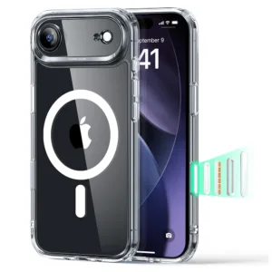 ESR รุ่น Classic Hybrid Case (Camera Control Button) - เคส iPhone 17 Air - สี Clear
