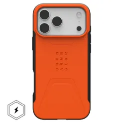 UAG รุ่น Civilian (Magsafe) - เคส iPhone 17 Pro Max - สี Orange