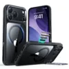 ESR รุ่น Classic Hybrid Case with Stash Stand (Camera Control Button) - เคส iPhone 17 Pro Max - สี Clear Black