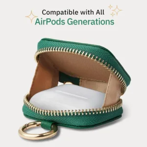 Custype รุ่น Wrist Chain Airpods Pouch - กระเป๋าใส่ AirPods - สี Green
