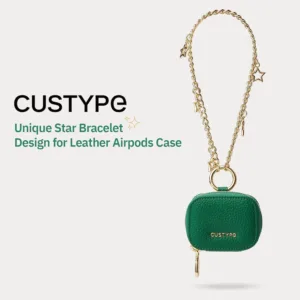 Custype รุ่น Wrist Chain Airpods Pouch - กระเป๋าใส่ AirPods - สี Green