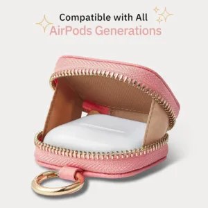 Custype รุ่น Wrist Chain Airpods Pouch - กระเป๋าใส่ AirPods - สี Pink
