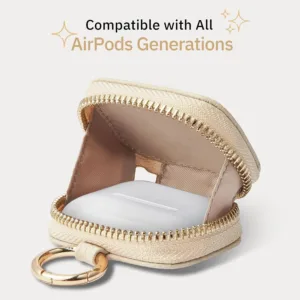 Custype รุ่น Wrist Chain Airpods Pouch - กระเป๋าใส่ AirPods - สี Beige