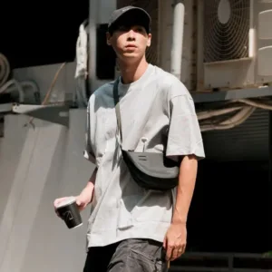 Bitplay รุ่น AquaSeal Shoulder Bag - กระเป๋าสะพายไหล่ - สี Dark Black