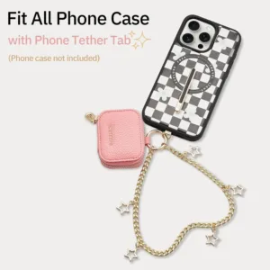 Custype รุ่น Wrist Chain Airpods Pouch - กระเป๋าใส่ AirPods - สี Pink