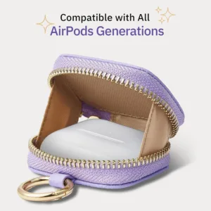 Custype รุ่น Wrist Chain Airpods Pouch - กระเป๋าใส่ AirPods - สี Purple