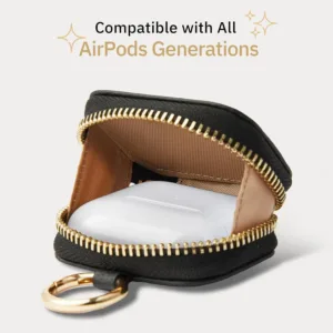 Custype รุ่น Wrist Chain Airpods Pouch - กระเป๋าใส่ AirPods - สี Black