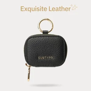 Custype รุ่น Wrist Chain Airpods Pouch - กระเป๋าใส่ AirPods - สี Black